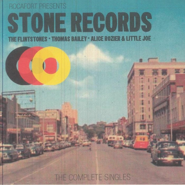 Alice ROZIER / LITTLE JOE / FLINTSTONES / THOMAS BAILEY / THE FLINTSTONES BAND Stone Records: The Complete Singles (3x7") Rocafort Spain - punk to funk heaven