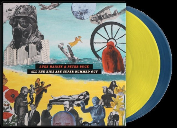 All The Kids Are Super Bummed Out (Yellow/Blue Vinyl) Artist LUKE HAINES & PETER BUCK Format:LP Label:DRASTIC PLASTIC RECORDS - punk to funk heaven