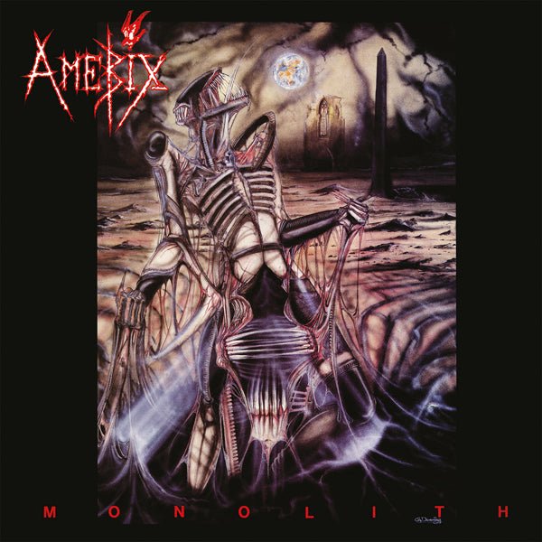 AMEBIX MONOLITH (RED VINYL) VINYL LP - punk to funk heaven