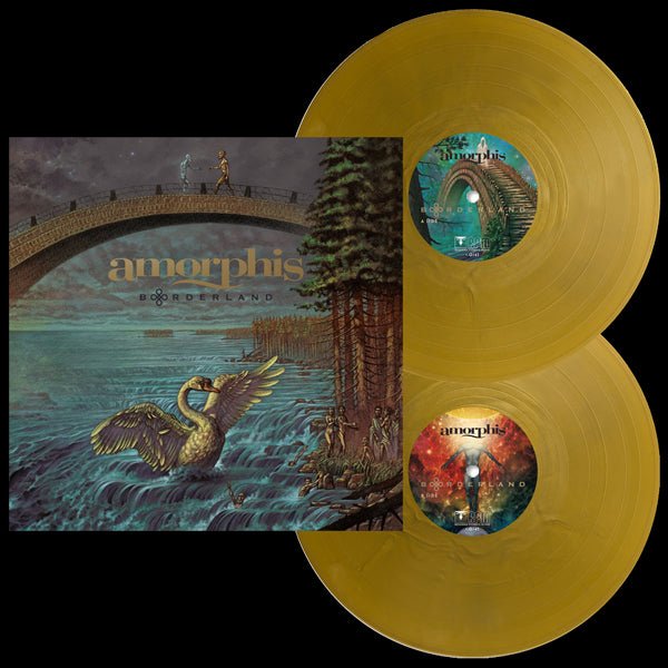 AMORPHIS BORDERLAND (2LP "BONES" GOLD OPAQUE) Vinyl Double Album - punk to funk heaven