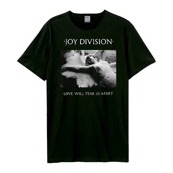Joy Division - Love Will Tear Us Apart Amplified  Vintage Black T Shirt
