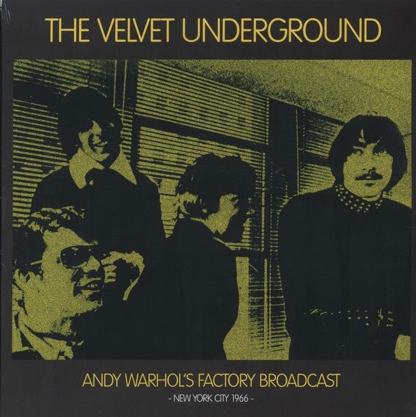 Andy Warhol's Factory Broadcast New York City 1966 velvet underground Format:LP Label:MIND CONTROL - punk to funk heaven