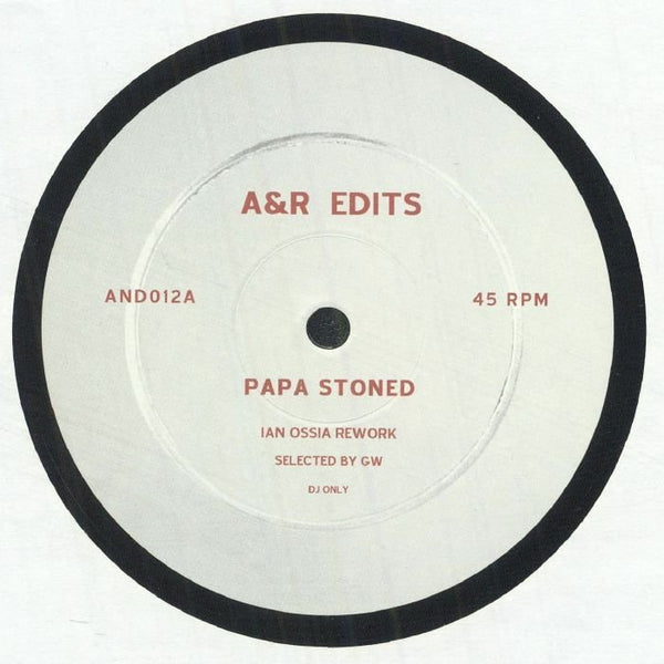 A&R EDITS Papa Stoned A&R Edits Format: 12" - punk to funk heaven