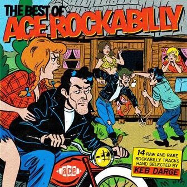 ARIOUS ARTISTS THE BEST OF ACE ROCKABILLY PRESENTED BY KEB DARGE VINYL LP - punk to funk heaven