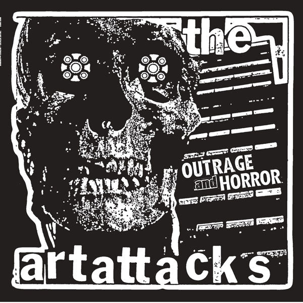 ART ATTACKS OUTRAGE & HORROR VINYL LP - punk to funk heaven