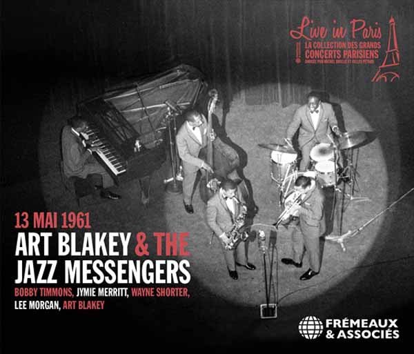 ART BLAKEY & THE JAZZ MESSENGERS LIVE IN PARIS - 13 MAI 1961 (3CD) COMPACT DISC - 3 CD BOX SET - punk to funk heaven