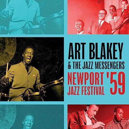 ART BLAKEY & THE JAZZ MESSENGERS NEWPORT JAZZ FESTIVAL '59 COMPACT DISC - punk to funk heaven