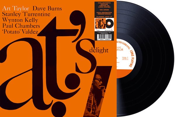 ART TAYLOR A.T.'S DELIGHT VINYL LP - punk to funk heaven