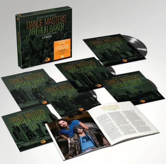Arthur Baker Presents Dance Masters Artist Various Artists 6lp Vinyl / 12" Album Box Set - punk to funk heaven
