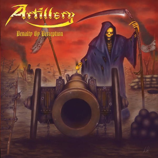 ARTILLERY PENALTY BY PERCEPTION (RED VINYL 2LP) Vinyl Double Album - punk to funk heaven