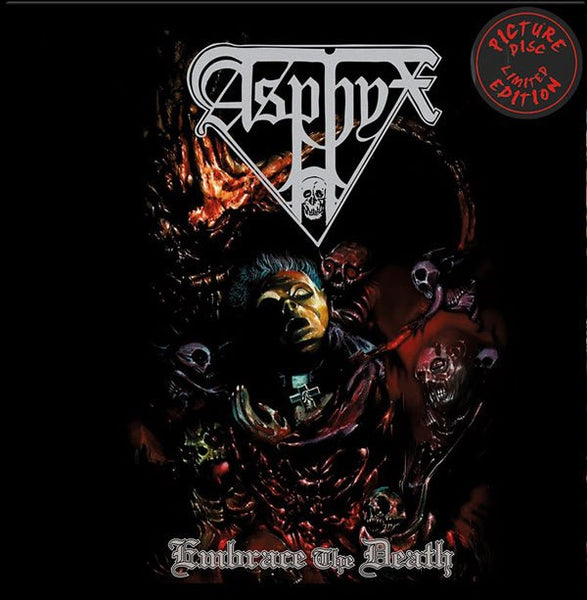 ASPHYX EMBRACE THE DEATH VINYL 12" PICTURE DISC - punk to funk heaven