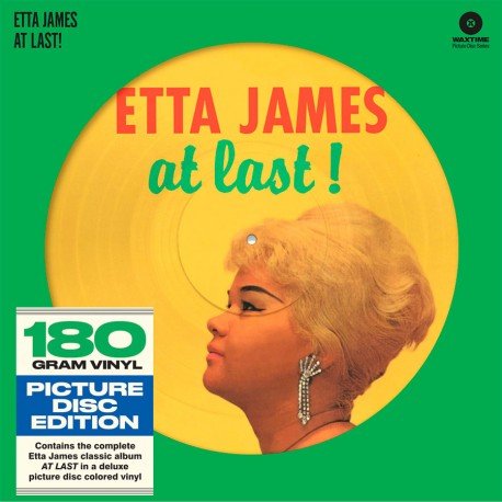 At Last Etta James vinyl lp picture disc - punk to funk heaven