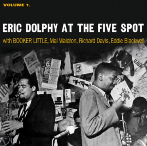 At the Five Spot, volume 1 Eric Dolphy Vinyl / 12" Album (Clear vinyl) Sowing Records - punk to funk heaven