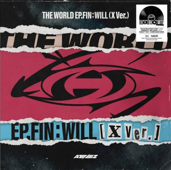 ATTEZ World Ep. Fin: Will (Limited Edition) (RSD 2024) 12" + 7" VINYL SET - punk to funk heaven
