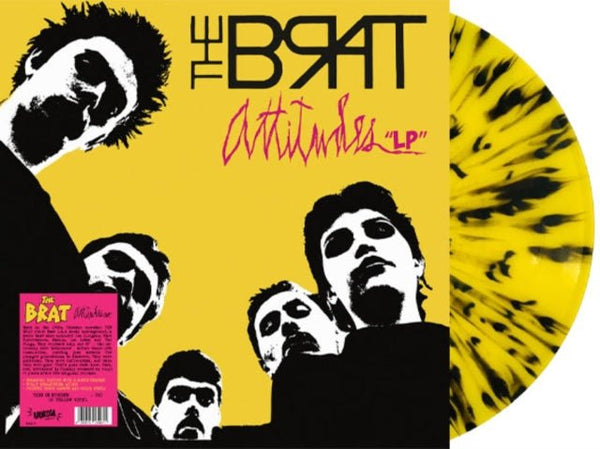 Attitudes 'Lp' (Splatter Vinyl) LP RADIATION REISSUES - punk to funk heaven