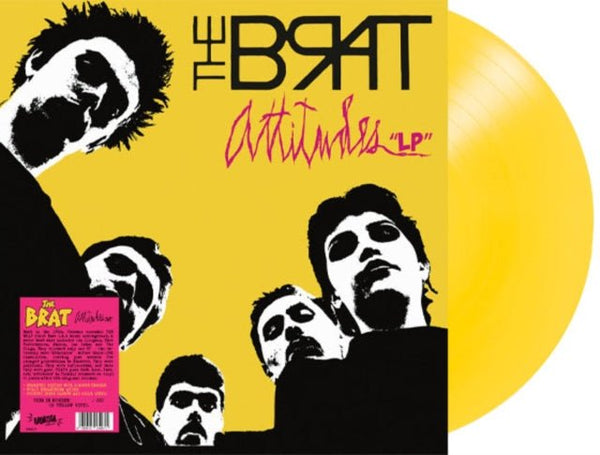 Attitudes 'Lp' (Yellow Vinyl) Artist BRAT Format:LP Label:RADIATION REISSUES - punk to funk heaven