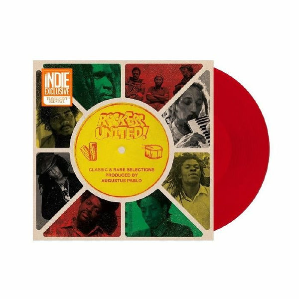 Augustus PABLO / VARIOUS Rockers United! Nature Sounds US Format: translucent red vinyl LP (indie exclusive) - punk to funk heaven