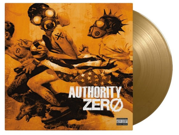 AUTHORITY ZERO ANDIAMO (GOLD VINYL) VINYL LP - punk to funk heaven