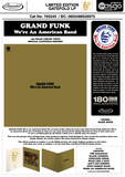 We're An American Band (Limited Edition) Artist GRAND FUNK Format:LP Label:ELEMENTAL MUSIC