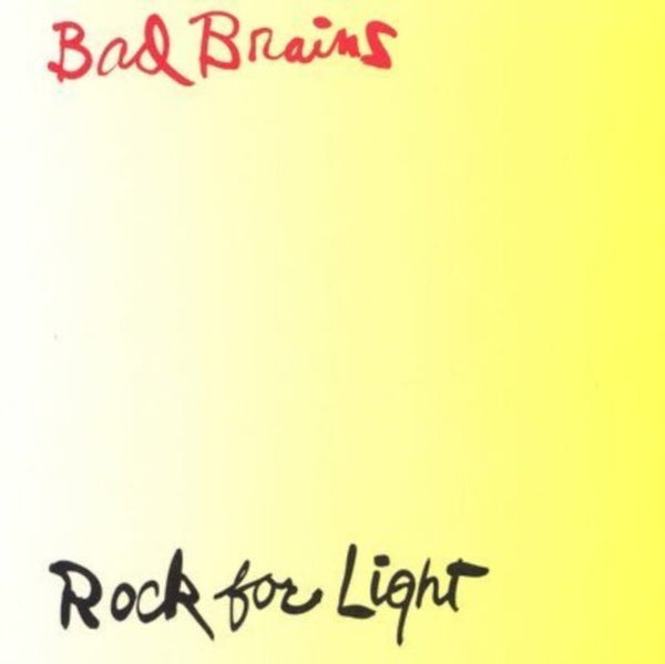 bad brains Rock For Light (Yellow Vinyl) Format:LP Label:ORG MUSIC - punk to funk heaven