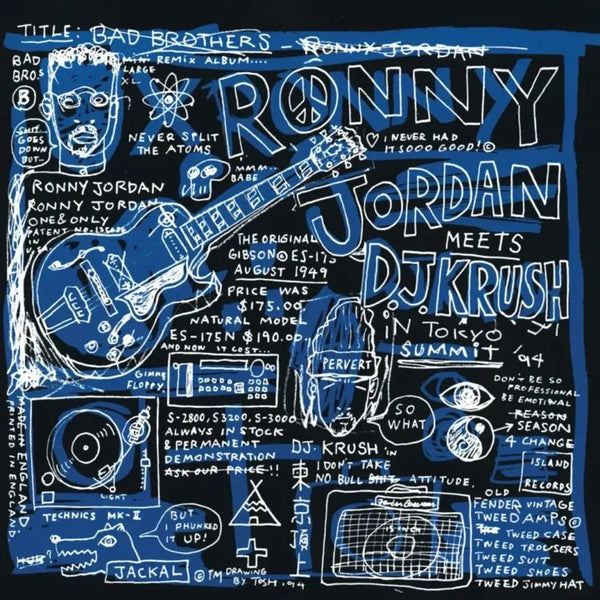 Bad Brothers (Coloured Vinyl) (Black History Month) Artist RONNY JORDAN MEETS DJ KRUSH Format:LP Label:UMR - punk to funk heaven