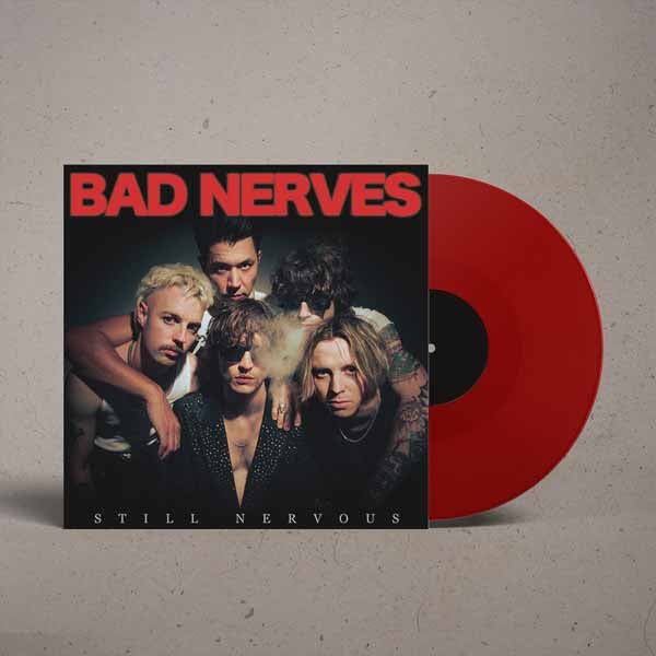BAD NERVES STILL NERVOUS (SOLID RED VINYL) VINYL LP - punk to funk heaven