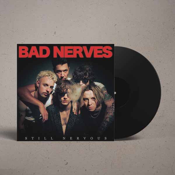 BAD NERVES STILL NERVOUS VINYL LP - punk to funk heaven
