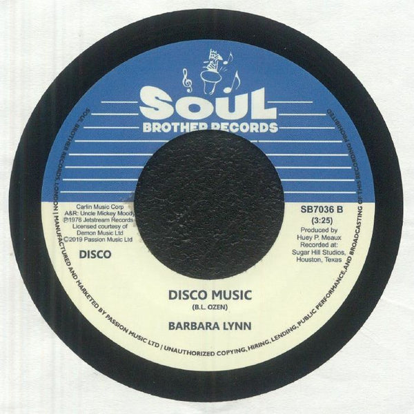 Barbara LYNN Movin' On A Groove (7" repress) Soul Brother - punk to funk heaven
