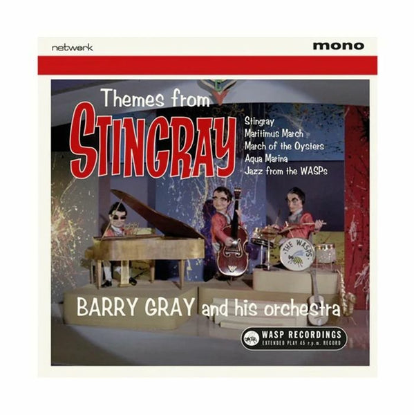 Barry GRAY Themes From Stingray (Soundtrack) (mono) (aquamarine vinyl 7" limited to 300 copies - punk to funk heaven