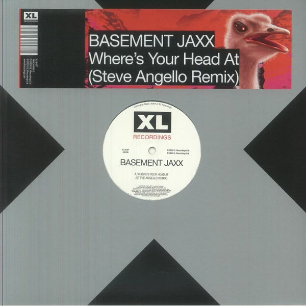 BASEMENT JAXX Where's Your Head At (Steve Angello remix) (12" in die - cut sleeve (indie exclusive)) XL - punk to funk heaven