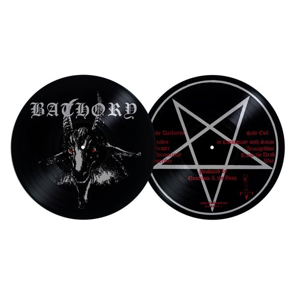 BATHORY BATHORY VINYL 12" PICTURE DISC - punk to funk heaven