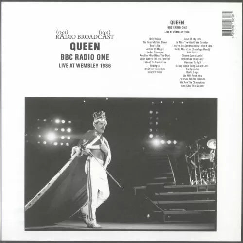 BBC Radio One (Live At Wembley 1986) (Transparent Blue Vinyl) Artist QUEEN Format:2LP Label:RADIO BROADCAST - punk to funk heaven