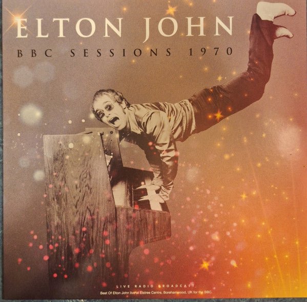 Bbc Sessions (Crystal Vinyl) ELTON JOHN vinyl lp - punk to funk heaven