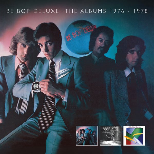 BE BOP DELUXE THE ALBUMS 1976 - 1978 (3CD CLAMSHELL BOX) Compact Disc - 3 CD Box Set - punk to funk heaven