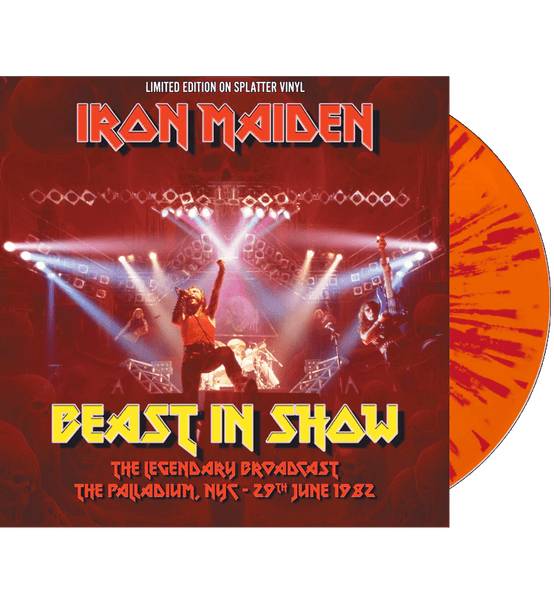 Beast In Show (Red/Orange Splatter Vinyl) Artist IRON MAIDEN Format:LP - punk to funk heaven