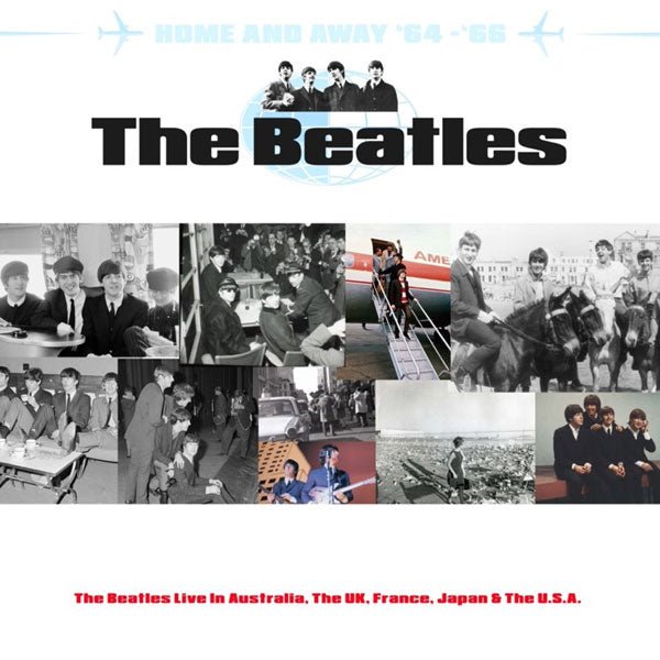 BEATLES, THE HOME AND AWAY ’64 – ‘66 THE BEATLES LIVE IN AUSTRALIA, THE UK, FRANCE, JAPAN & THE U.S. BOOK - punk to funk heaven