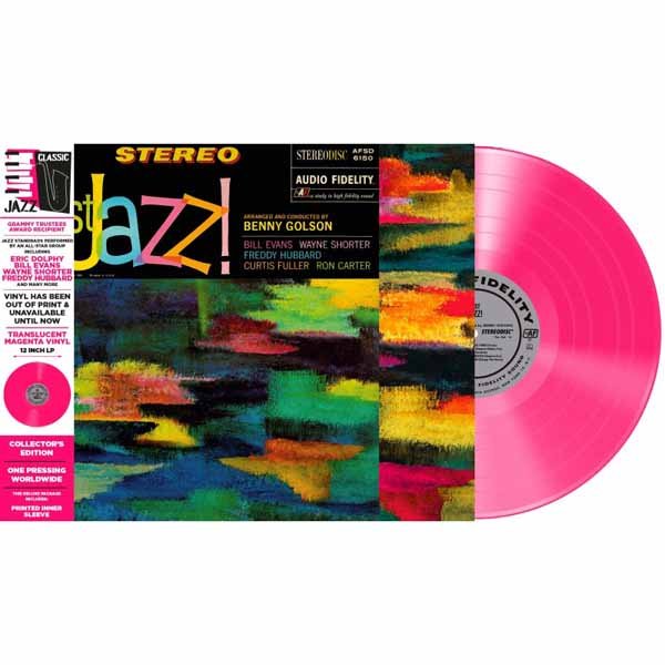 BENNY GOLSON JUST JAZZ! (MAGENTA VINYL) Vinyl LP - punk to funk heaven