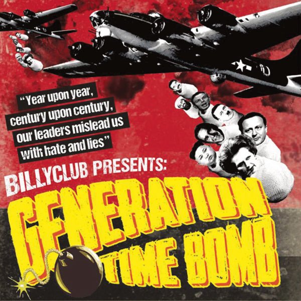 BILLY CLUB GENERATION TIME BOMB COMPACT DISC - punk to funk heaven