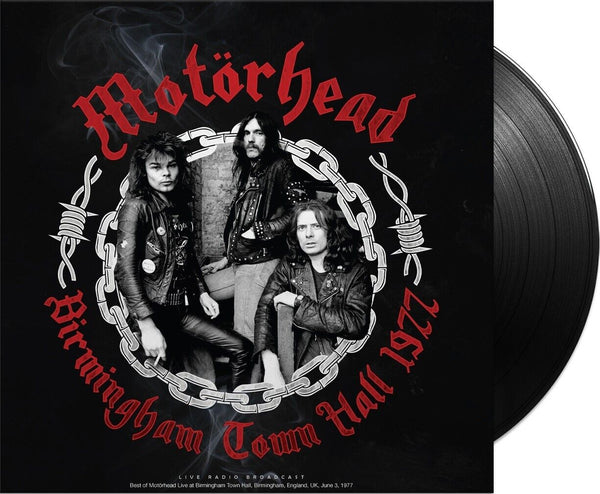 Birmingham Town Hall 1977 Artist MOTORHEAD Format:LP Label:CULT LEGENDS - punk to funk heaven