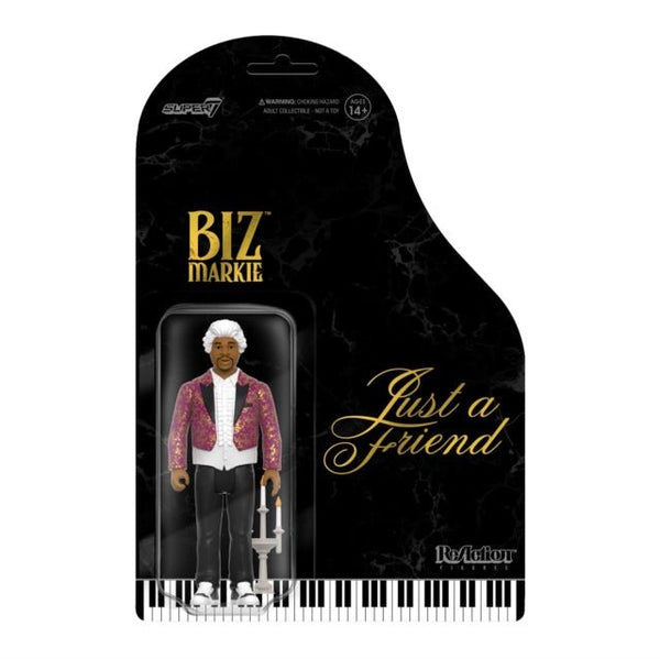 Biz Markie Reaction Figures Wave 02 - Biz Markie (Just A Friend) super 7 - punk to funk heaven