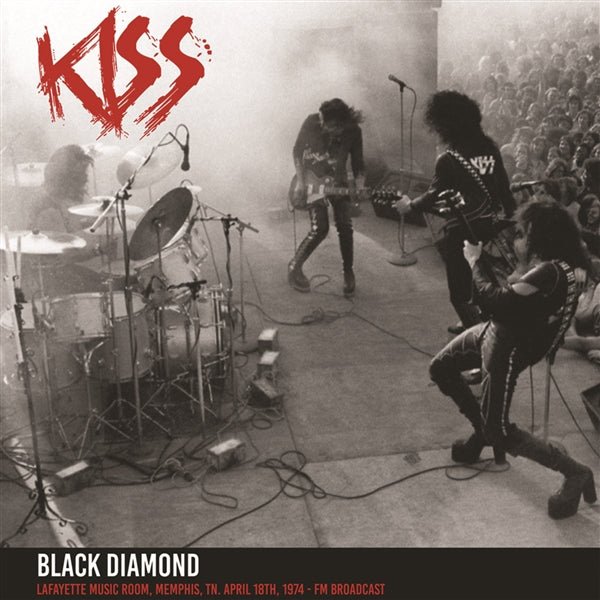 Black Diamond: Lafayette Music Room. Memphis. Tn. April 18Th. 1974 Artist KISS Format:LP pink vinyl Label:MIND CONTROL - punk to funk heaven