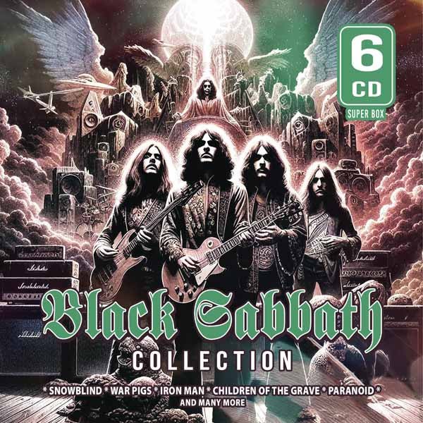 BLACK SABBATH COLLECTION / RADIO BROADCAST ARCHIVES (6CD.DIGI) Compact Disc Box Set - punk to funk heaven
