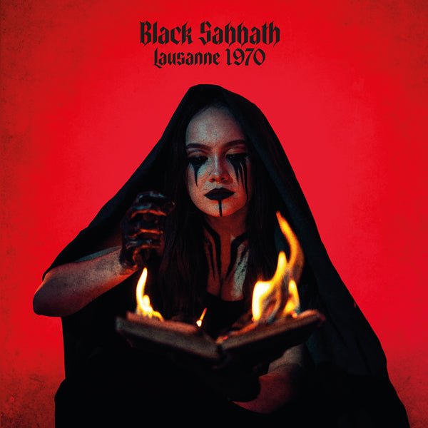 BLACK SABBATH LAUSANNE 1970 (RED VINYL 2LP) VINYL DOUBLE ALBUM - punk to funk heaven