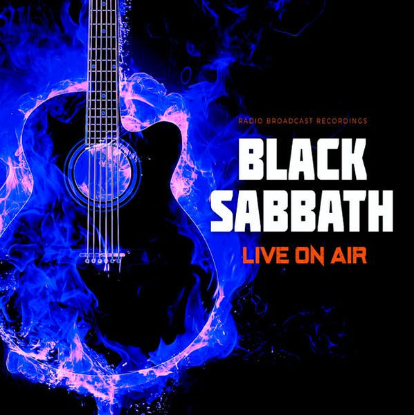 BLACK SABBATH LIVE ON AIR VINYL 10" - punk to funk heaven