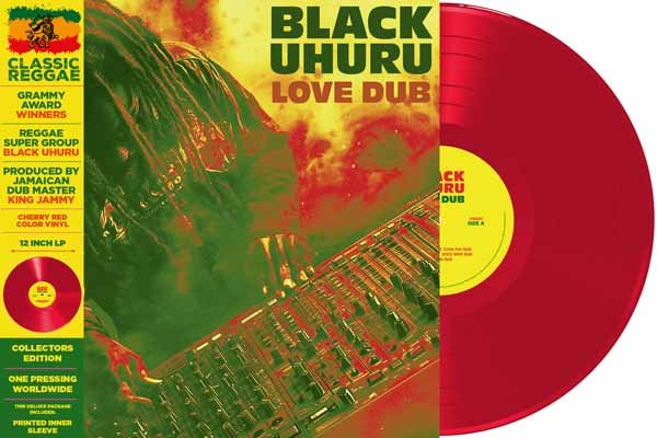 BLACK UHURU LOVE DUB (RED VINYL) Vinyl LP - punk to funk heaven