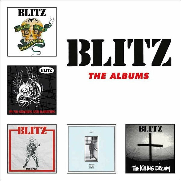 BLITZ The Albums Captain Oi Format: 5xCD - punk to funk heaven