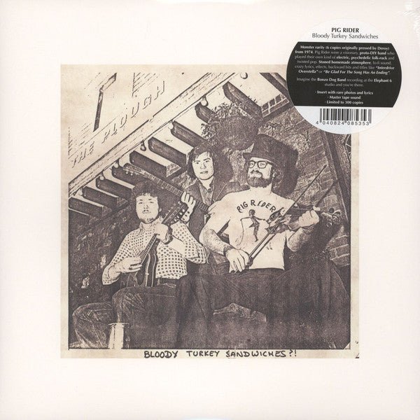 Bloody Turkey Sandwiches PIG RIDER LP SOMMOR - punk to funk heaven