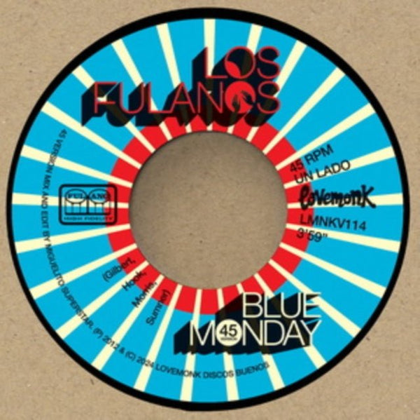 Blue Monday/Why don't we do some Boogaloo? Artist Los Fulanos Format:Vinyl / 7" Single Label:Lovemonk - punk to funk heaven