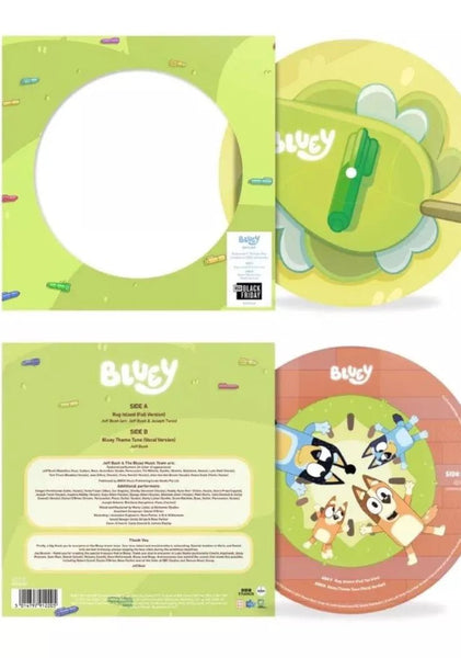 Bluey - Rug Island / Bluey Theme Tune (Picture Disc) Black Friday Artist VARIOUS ARTISTS Format:7" Vinyl - punk to funk heaven
