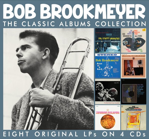 BOB BROOKMEYER THE CLASSIC ALBUMS (4CD) COMPACT DISC - 4 CD BOX SET - punk to funk heaven